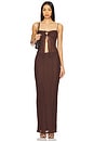 view 1 of 3 Lali Maxi Skirt Set in Brown