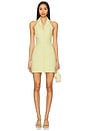 view 1 of 3 Kylie Mini Dress in Pale Yellow