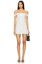 view 1 of 4 Serena Mini Dress in White