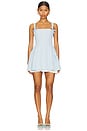 view 1 of 3 Josianne Mini Dress in Light Blue