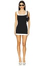 view 1 of 3 Yara Mini Dress in Black & White