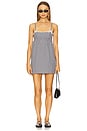 view 1 of 4 Colenna Mini Dress in Black Gingham