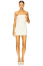 view 1 of 3 Houda Strapless Mini Dress in Cream