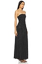 view 2 of 4 Paraisa Maxi Dress in Black Polka Dot