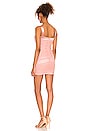 view 3 of 3 Camille Drape Mesh Dress in Baby Pink
