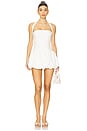 view 1 of 3 Mollie Halter Mini Dress in Ivory