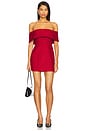 view 1 of 4 Elyna Mini Dress in Red