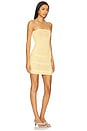 view 2 of 3 Phebe Strapless Mini Dress in Yellow