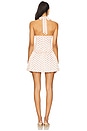 view 3 of 3 Kienna Mini Dress in Ivory & Red Dot