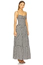 view 2 of 4 Lili Maxi Dress in Black & White