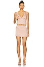 view 1 of 4 Talisa Mini Skirt Set in Blush