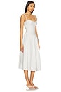 view 2 of 3 Theresa Midi Corset Dress in Ivory