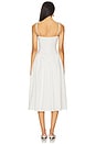 view 3 of 3 Theresa Midi Corset Dress in Ivory