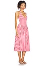 view 2 of 4 Lottie Halter Maxi Dress in Red Gingham