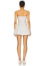 view 3 of 4 Mira Mini Dress in White