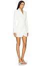 view 2 of 3 Mily Blazer Dress in White