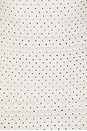 view 4 of 4 Charlie Mini Dress in White & Black Dot