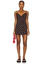 view 1 of 4 Poppie Mini Dress in Black Floral