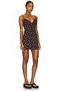view 2 of 4 Poppie Mini Dress in Black Floral