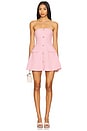 view 1 of 4 Anwen Mini Dress in Baby Pink