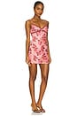 view 2 of 3 Shaina Mini Dress in Pink Rose Multi