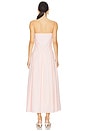 view 3 of 4 Adley Strapless Maxi Dress in Pink Gingham