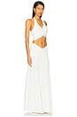 view 2 of 3 Noelle Maxi Skirt Set in White