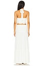 view 3 of 3 Noelle Maxi Skirt Set in White