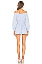 view 3 of 3 Leia Off Shoulder Dress in Light Blue