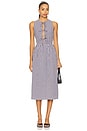 view 1 of 4 Candace Midi Dress in Black Gingham