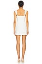 view 3 of 3 Maddie Mini Dress in White