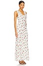 view 2 of 3 Gwen Maxi Dress in White Cherry