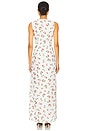 view 3 of 3 Gwen Maxi Dress in White Cherry