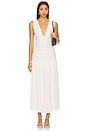 view 1 of 4 Haydee Maxi Dress in White Polka Dot