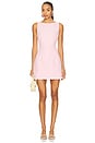 view 1 of 3 Akari Mini Dress in Baby Pink