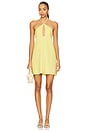 view 1 of 3 Kindall Mini Dress in Yellow