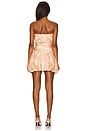 view 4 of 4 Jasmine Strapless Mini Dress in pink floral
