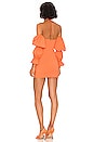 view 3 of 3 Maxine Off Shoulder Dress in Orange Rust