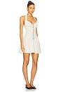 view 2 of 4 Mishelle Mini Dress in White Polka Dot
