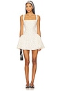 view 1 of 3 Belina Mini Dress in cream polka dot