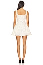 view 3 of 3 Belina Mini Dress in cream polka dot