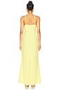 view 3 of 3 Vienna Maxi Dress in Baby Yellow