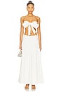 view 1 of 3 Helena Skirt Set in White