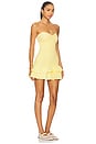 view 2 of 4 Julian Mini Dress in Yellow Gingham