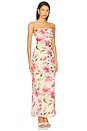 view 2 of 3 Gabriela Maxi Dress in Yellow Floral
