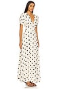 view 2 of 3 Devin Maxi Dress in Cream Polka Dot