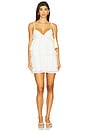 view 1 of 3 Evita Mini Dress in White