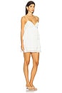 view 2 of 3 Evita Mini Dress in White