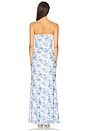 view 3 of 3 Laci Maxi Dress in Blue Floral