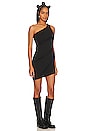 view 2 of 3 Camila One Shoulder Dress in Black